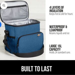 Gorilla grip blue Insulated Cooler Bag
